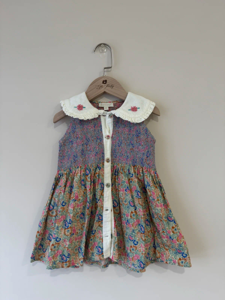 Ibiza Smocked Top | Blue image 1 of 0