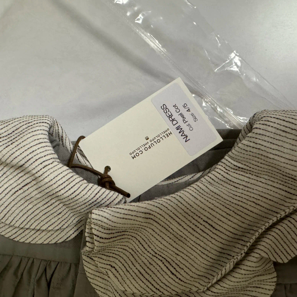 Hello Lupo light gary Nami dress 4/5 image 1 of 0