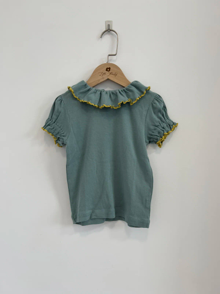 Balloon Sleeve Paloma Tee - Yonder image 1 of 0