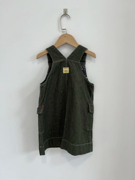 Buckle Jumper Dress - Sage Denim image 1 of 0