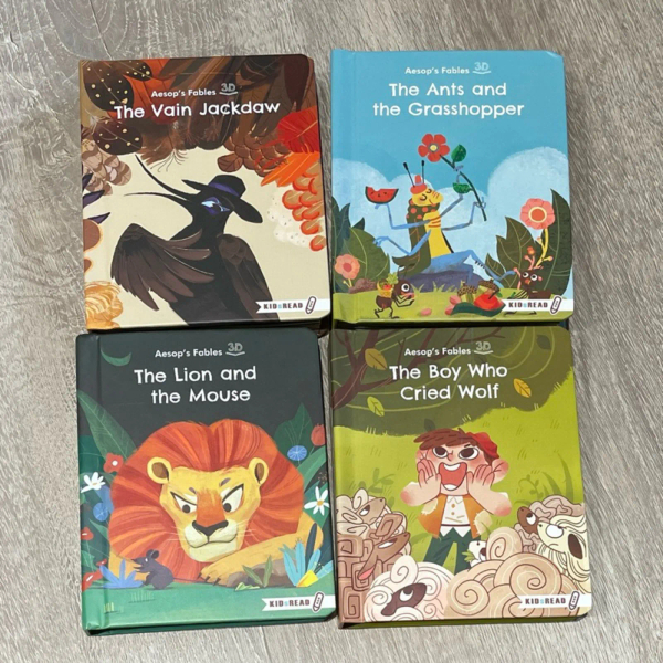 Kidsread 伊索寓言3D點讀版套組（4冊一套 image 1 of 0