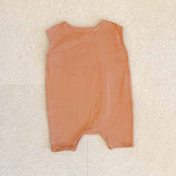 無袖開襟連身褲 image 1 of 0