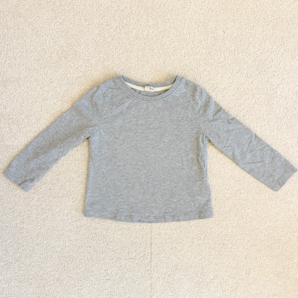 有機棉長袖T image 1 of 0