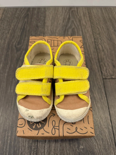 Lonsdale Caramel and Yellow White sole 帆布鞋 image 1 of 0