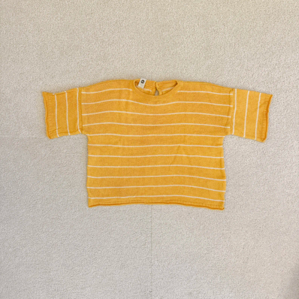 Organic cotton knit T-shirt image 1 of 0