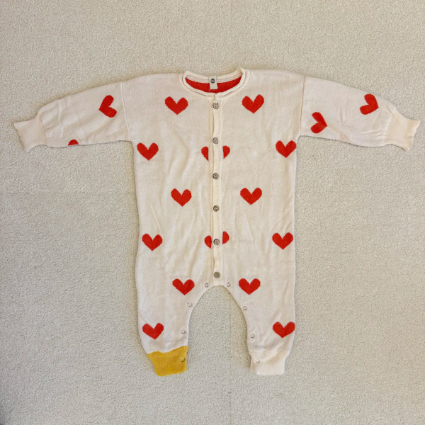 Amor organic cotton knitted jumpsuit  image 1 of 0
