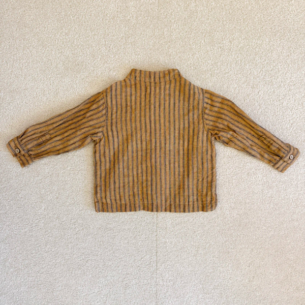 亞麻長袖襯衫 image 1 of 0
