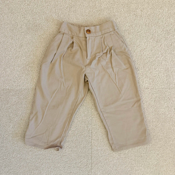 卡其直筒長褲 image 1 of 0