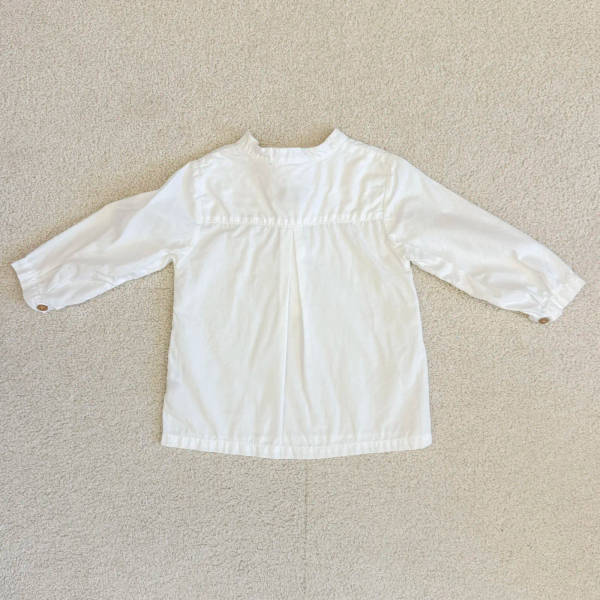 白色中山領上衣 image 1 of 0