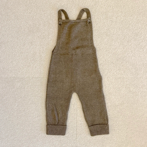 純棉針織吊帶褲 image 1 of 0