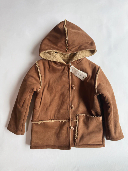 NIXNUT 羔羊絨保暖外套 Winter Jacket Caramel image 1 of 0