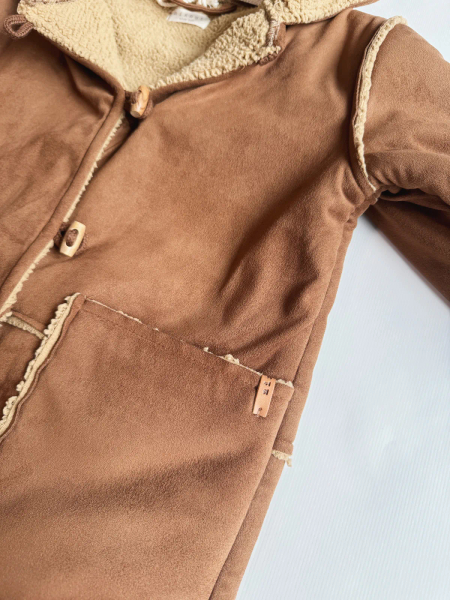 NIXNUT 羔羊絨保暖外套 Winter Jacket Caramel image 1 of 0