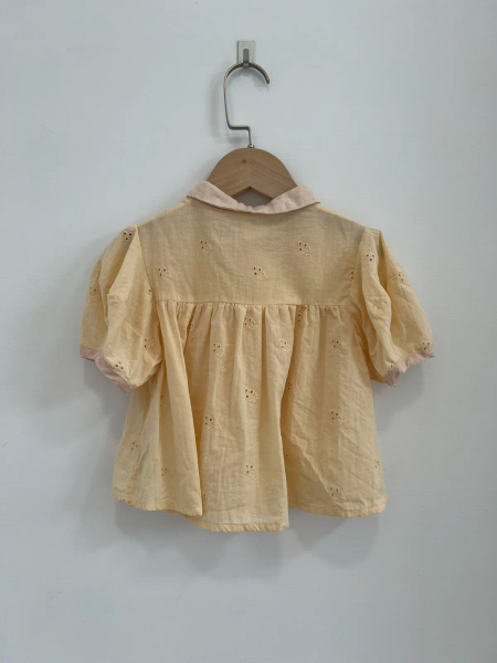 Mabel Blouse - Milk Broderie Anglaise image 1 of 0