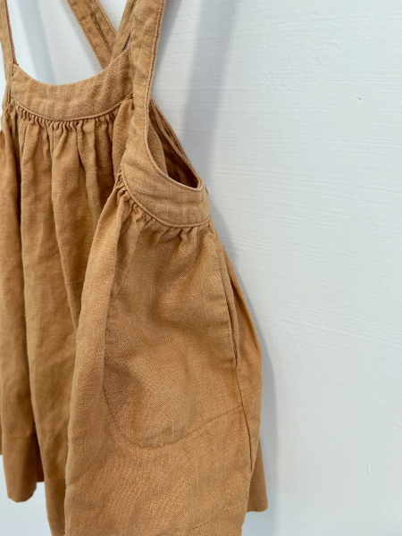 Soor Ploom - Eloise Pinafore/Fenugreek image 1 of 0