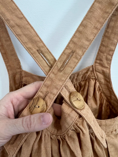 Soor Ploom - Eloise Pinafore/Fenugreek image 1 of 0