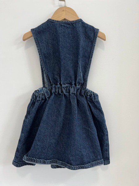 Tippi Pinafore in Eco Wash image 1 of 0