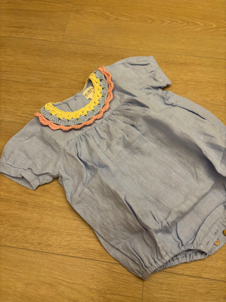 針織圍領包屁衣 image 1 of 0