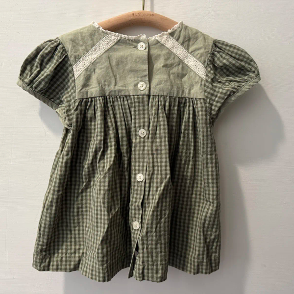 Little Cotton Clothes SS24拼色刺繡上衣 image 1 of 0