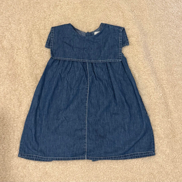 牛仔背心洋裝 image 1 of 0