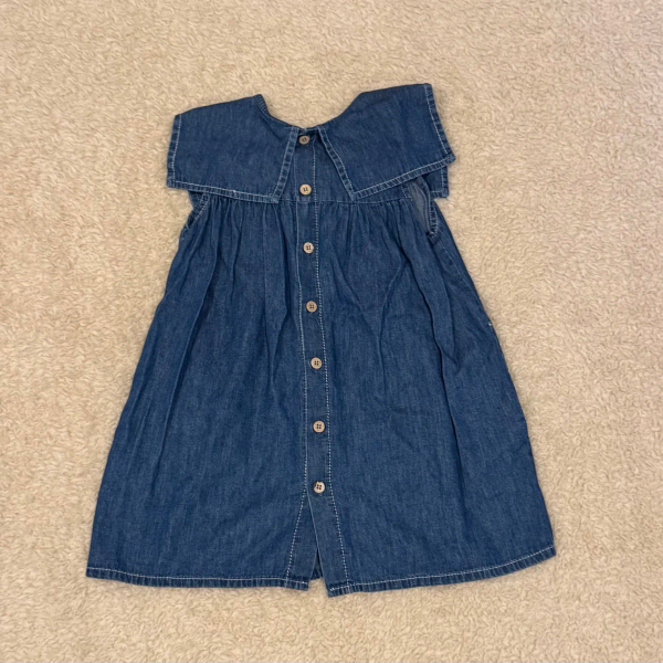 牛仔背心洋裝 image 1 of 0