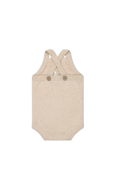 Jamie Kay Ethan Playsuit - Oatmeal Marle Leopard image 1 of 0