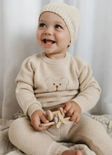 Jamie Kay Ethan Pant - Oatmeal Marle image 1 of 0