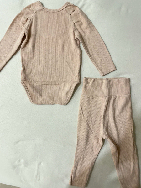 Peekaboo 兔子蕾絲包屁衣套裝 6m image 1 of 0