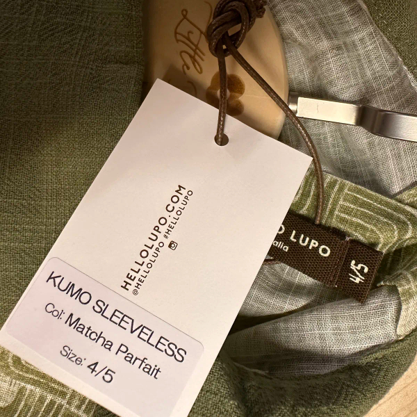 KUMO SLEEVELESS - SAGE/MATCHA PARFAIT image 1 of 0