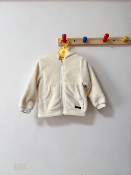米飛兔毛絨絨連帽刷毛外套 image 1 of 0