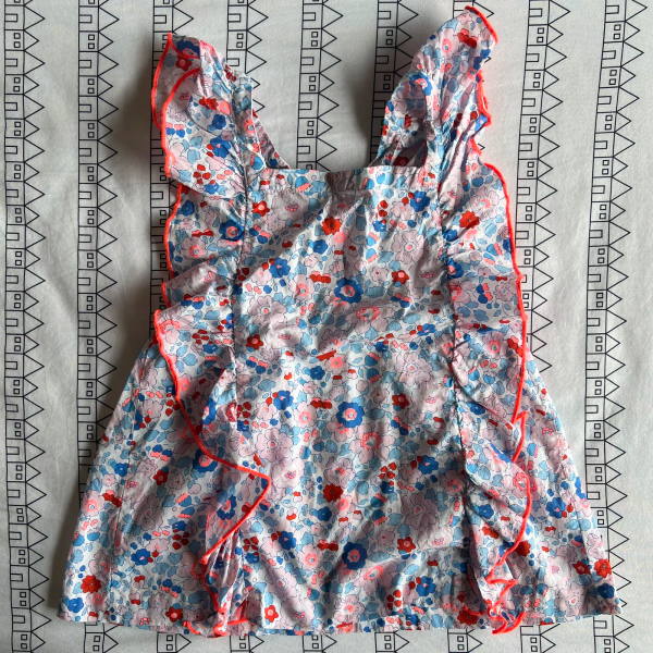 Liberty 花朵圖案背心上衣 image 1 of 0