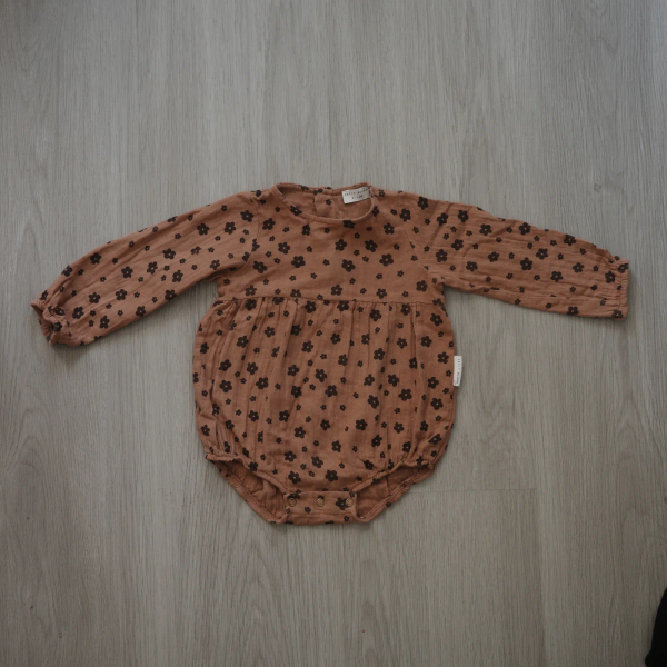 TEDDIE PLAYSUIT 小花澎澎連身衣 image 1 of 0