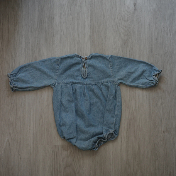 The Denim Romper image 1 of 0