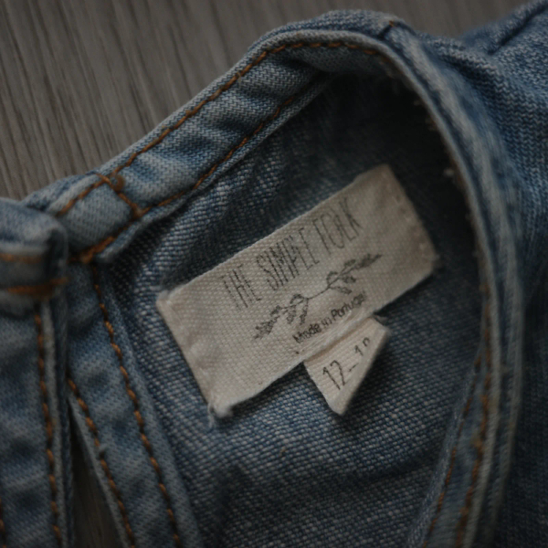 The Denim Romper image 1 of 0
