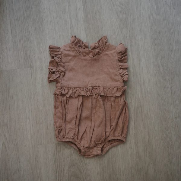 果仁糖荷葉領連身衣 image 1 of 0