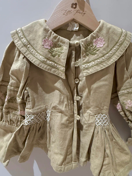 Priscilla Blouse Sage image 1 of 0