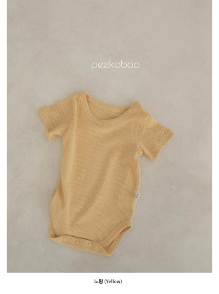 Peekaboo 網眼洞洞包屁衣 18m image 1 of 0