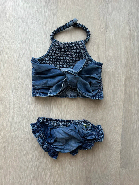 Swim Set in Denim  image 1 of 0