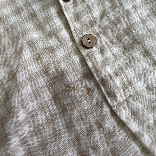 卡其格紋襯衫 image 1 of 0