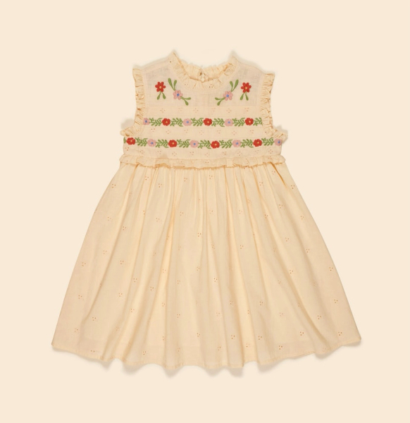 Irra dress - Milk broderie anglaise image 1 of 0