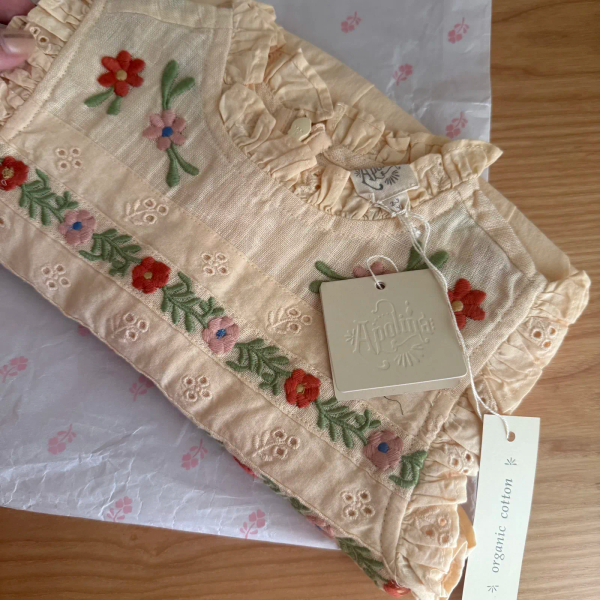 Irra dress - Milk broderie anglaise image 1 of 0