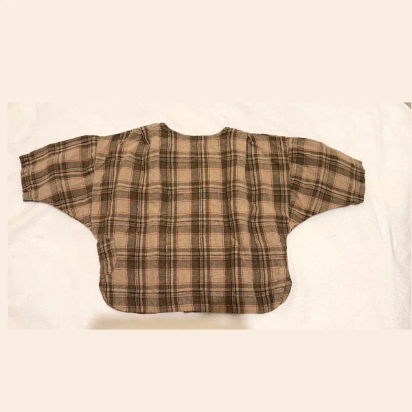 New Zen 格紋開襟襯衫 image 1 of 0