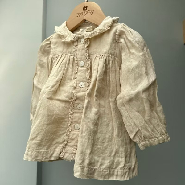 英國Little Cotton Clothes  花邊襯衫上衣 image 1 of 0