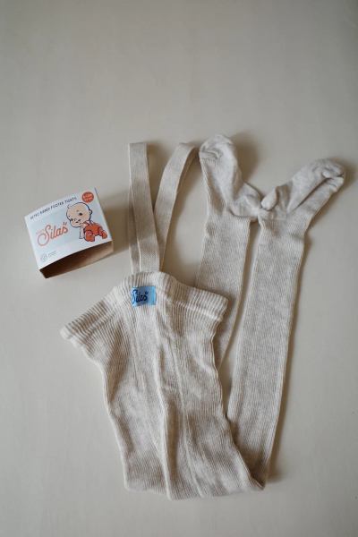 Silly Silas - 復古吊帶褲襪 - Cream Blend image 1 of 0