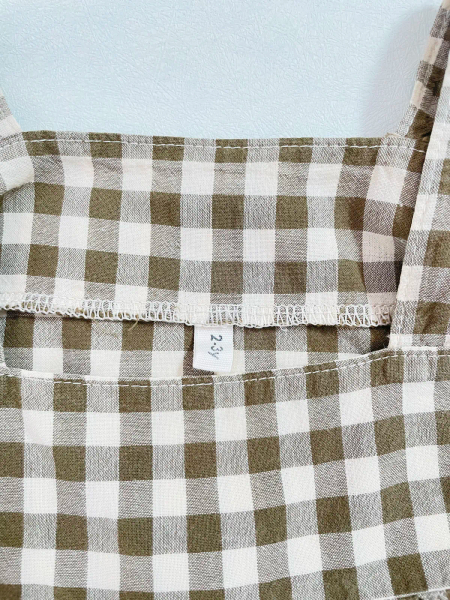 Olive Gingham Dolce Top image 1 of 0