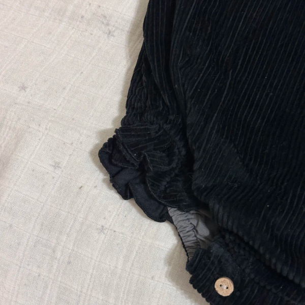 黑色絨面包屁衣 image 1 of 0