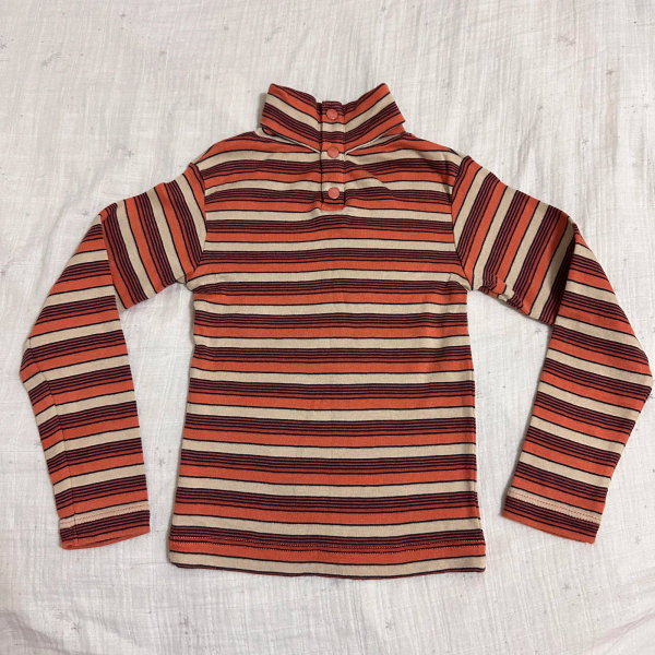 條紋高領長袖 image 1 of 0