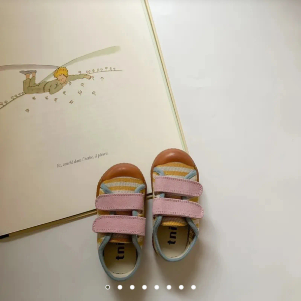 LONSDALE YELLOW STRIPES BLUE PINK LATEX SOLE image 1 of 0
