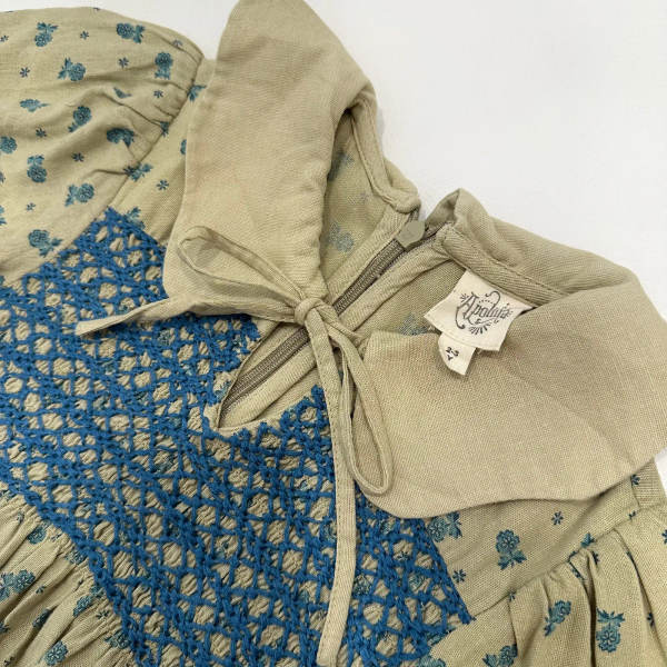 Ethel smock dress - Pansy Garden Willow image 1 of 0