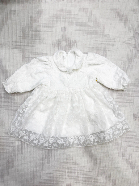長袖刺繡洋裝 image 1 of 0