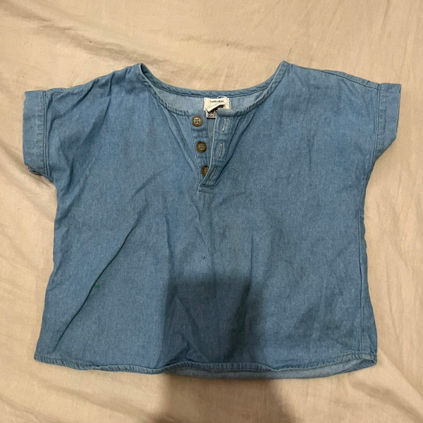 軟牛仔上衣 image 1 of 0